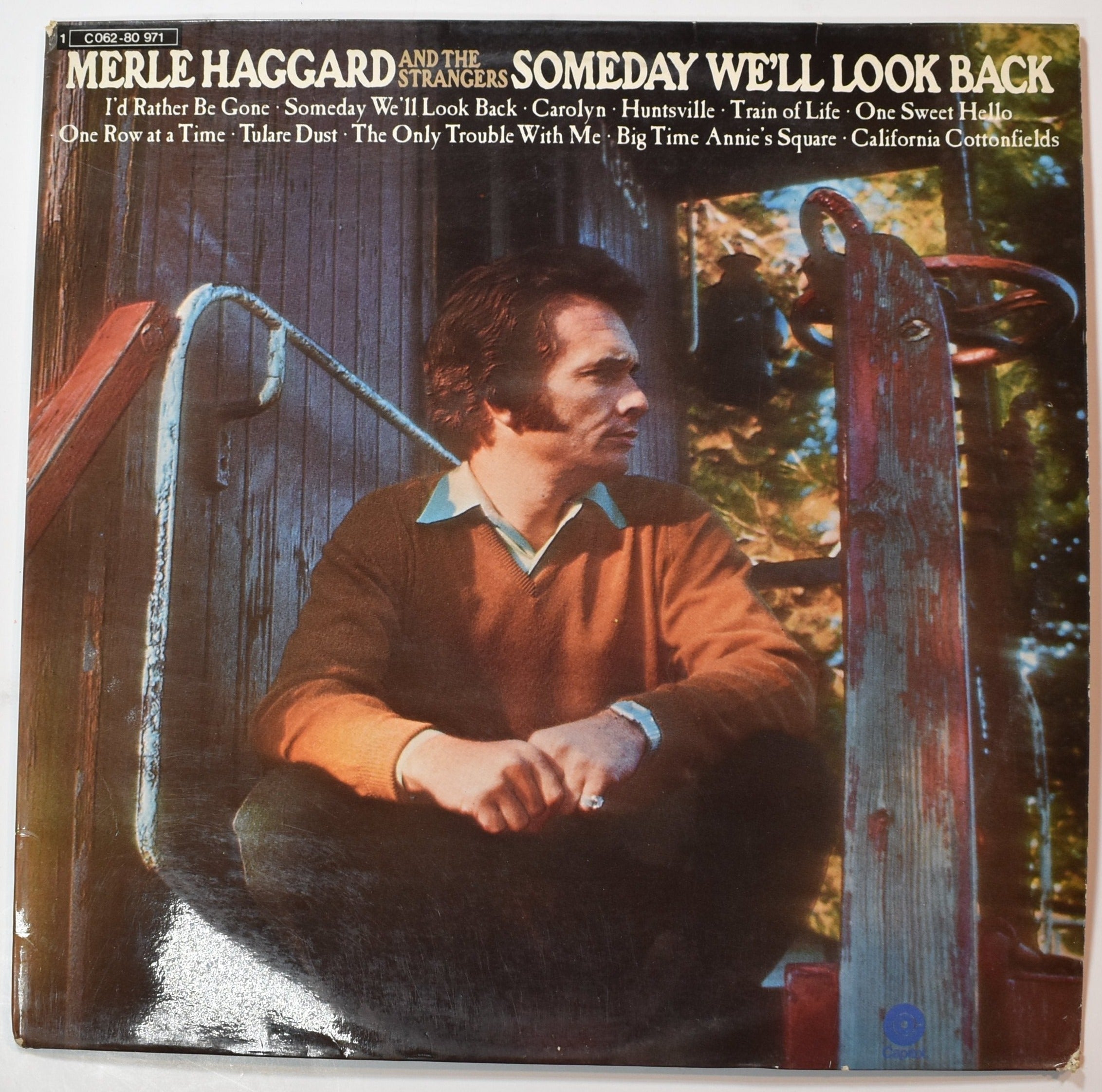 Vinyl Music Record Merle Haggard And the strangers Someday Well Look back record