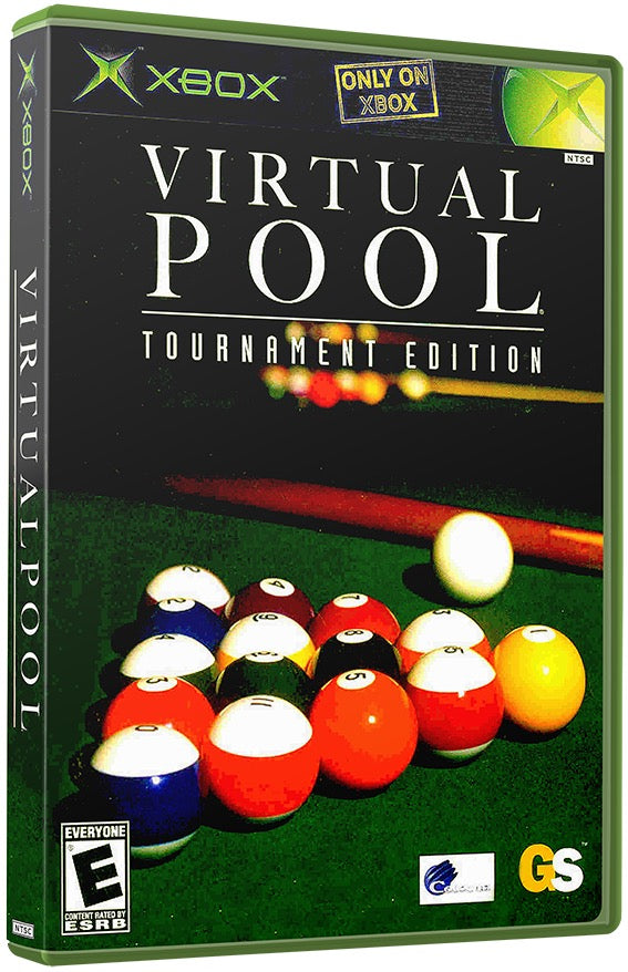 Virtual Pool - Tournament Edition Used Microsoft XBOX Original Video Game