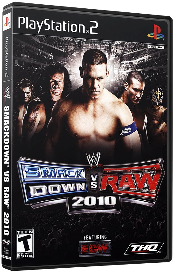WWE SmackDown vs. Raw 2010 PS2 Sony Playstation 2 Used Video GamePS2
