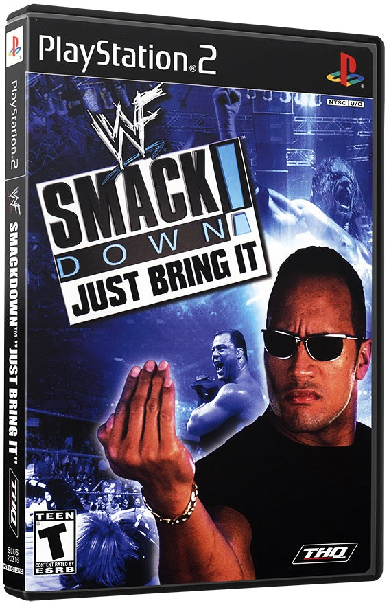 WWF SmackDown! Just Bring It PS2 Sony Playstation 2 Used Video GamePS2