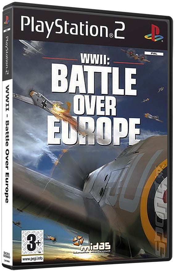 WWII - Battle Over Europe PS2 Sony Playstation 2 Used Video GamePS2