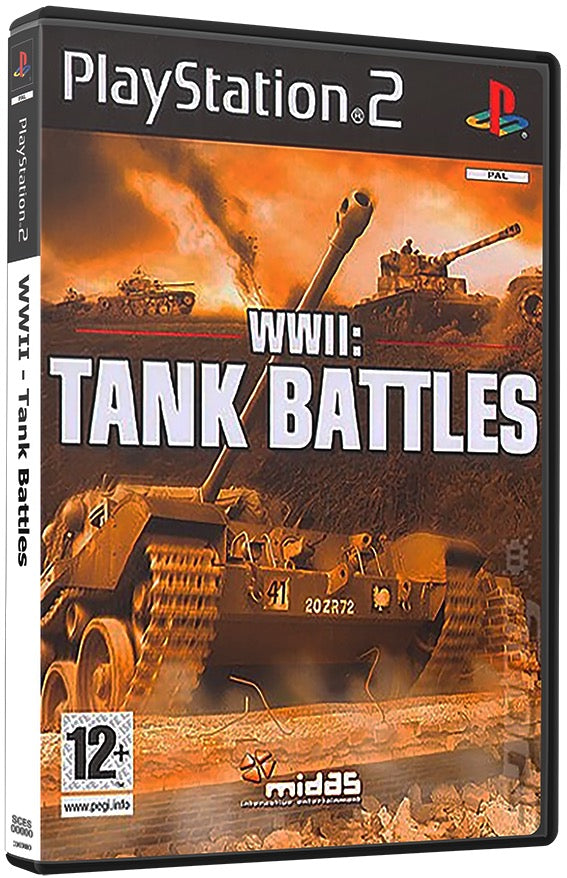WWII - Tank Battles PS2 Sony Playstation 2 Used Video GamePS2