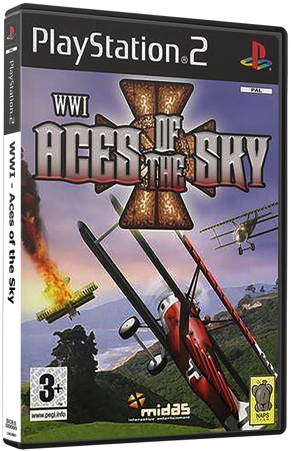 WWI - Aces of the Sky PS2 Sony Playstation 2 Used Video GamePS2