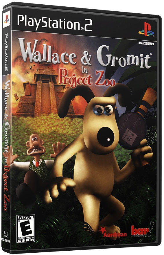Wallace & Gromit in Project Zoo PS2 Sony Playstation 2 Used Video GamePS2