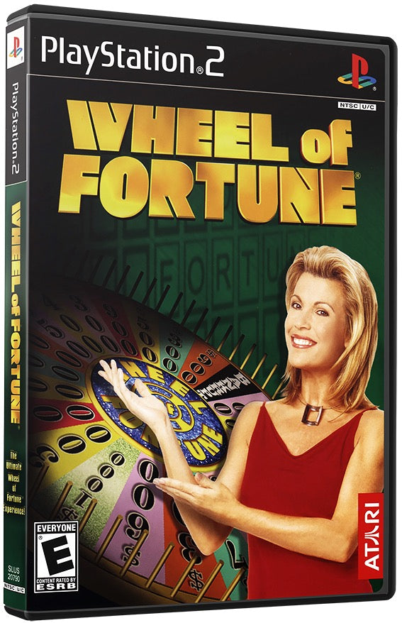 Wheel of Fortune PS2 Sony Playstation 2 Used Video GamePS2