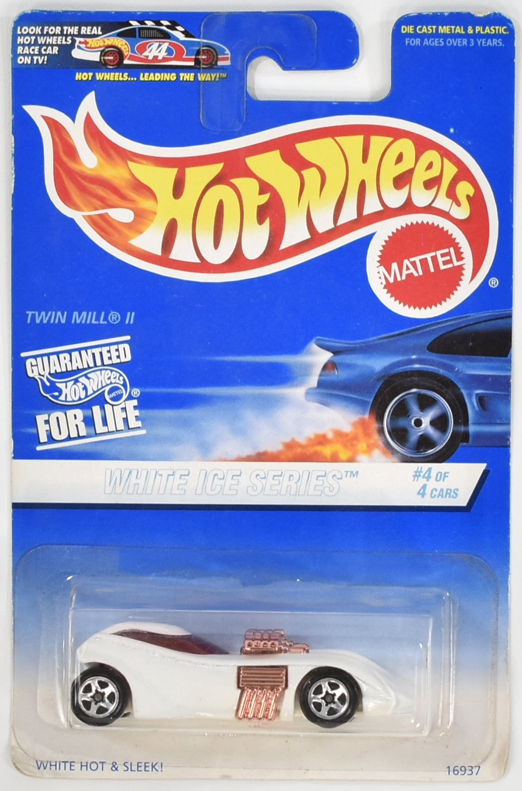 White Ice Series 4 of 4 Cars Hot Wheels Mattel Twin Mill 2 16937 1996