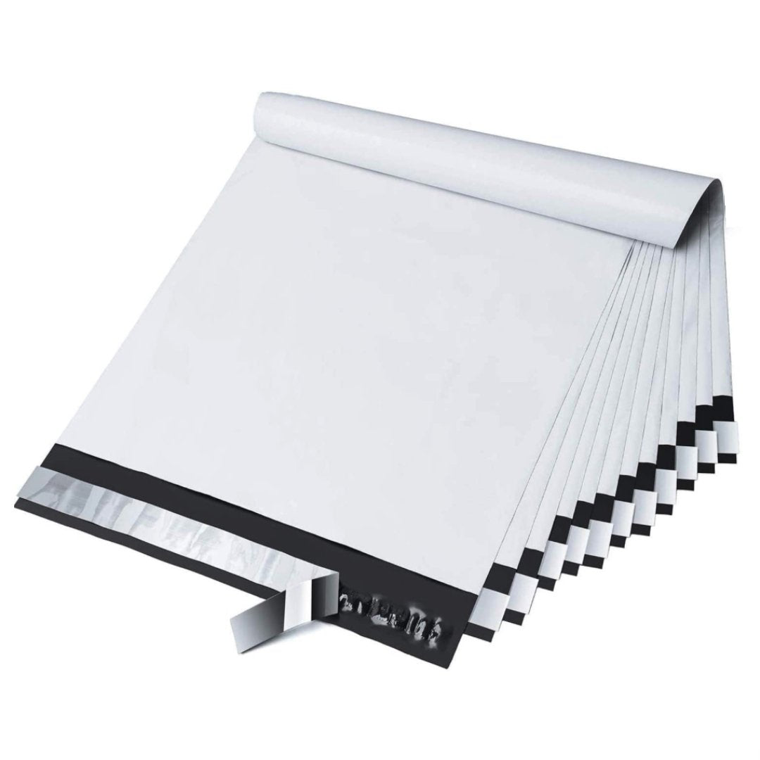 White 10x13 Poly Mailers 200pc