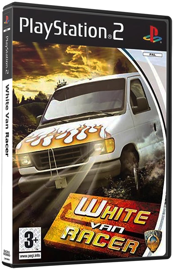 White Van Racer PS2 Sony Playstation 2 Used Video GamePS2