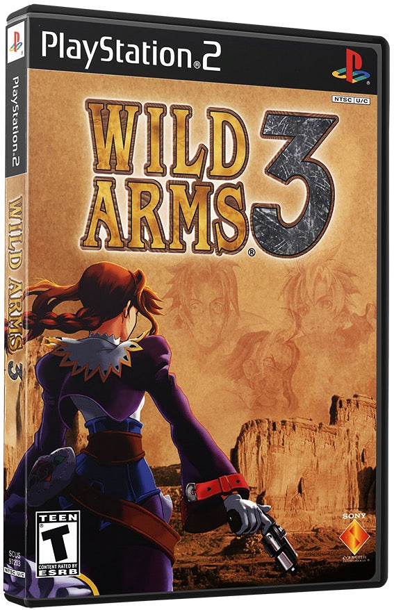 Wild Arms 3 PS2 Sony Playstation 2 Used Video GamePS2