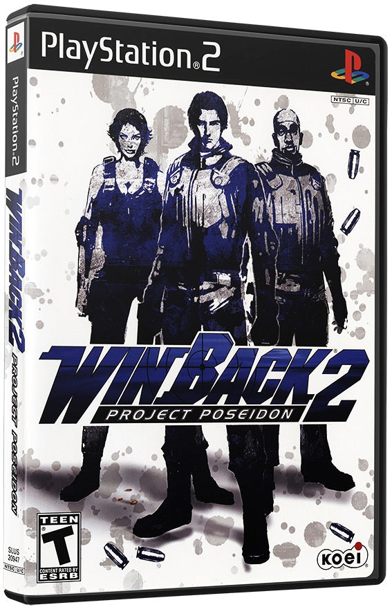 WinBack 2 - Project Poseidon PS2 Sony Playstation 2 Used Video GamePS2