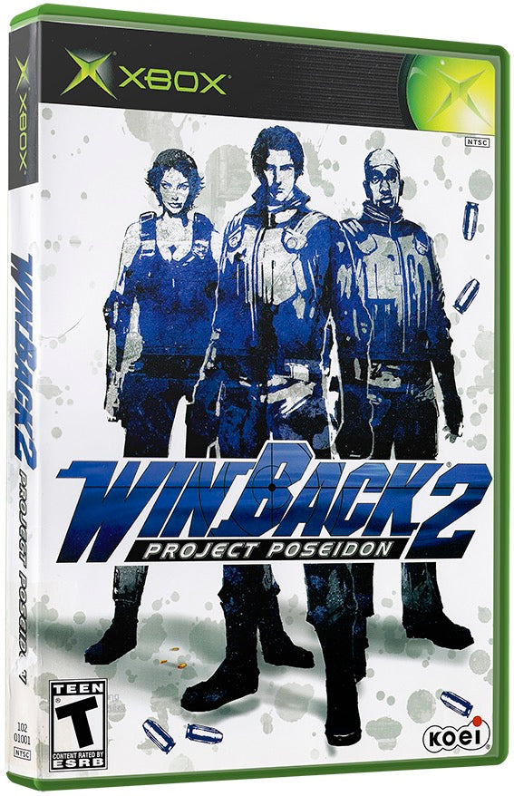 WinBack 2 - Project Poseidon Used Microsoft XBOX Original Video Game