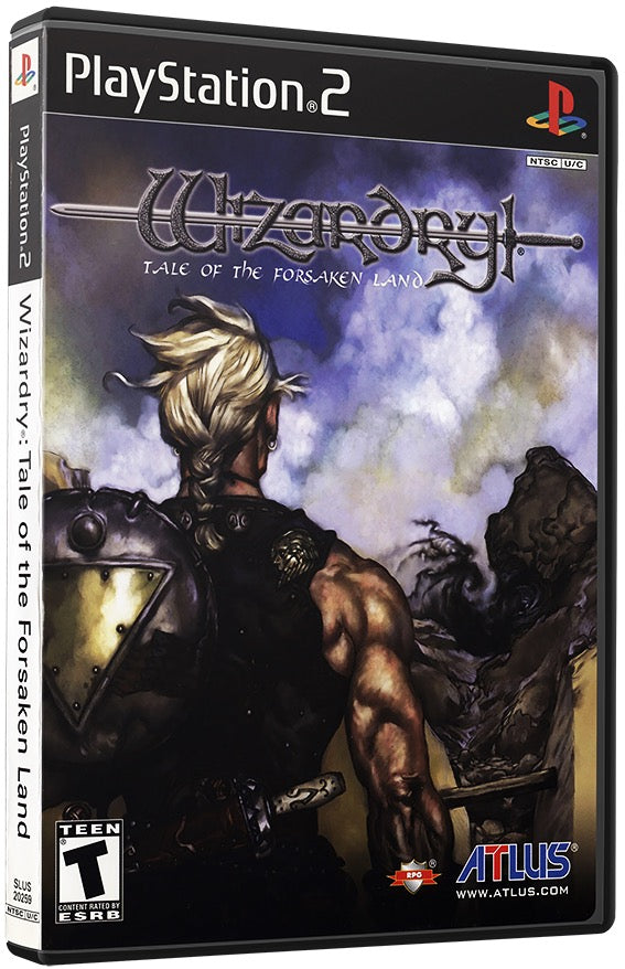 Wizardry - Tale of the Forsaken Land PS2 Sony Playstation 2 Used Video GamePS2