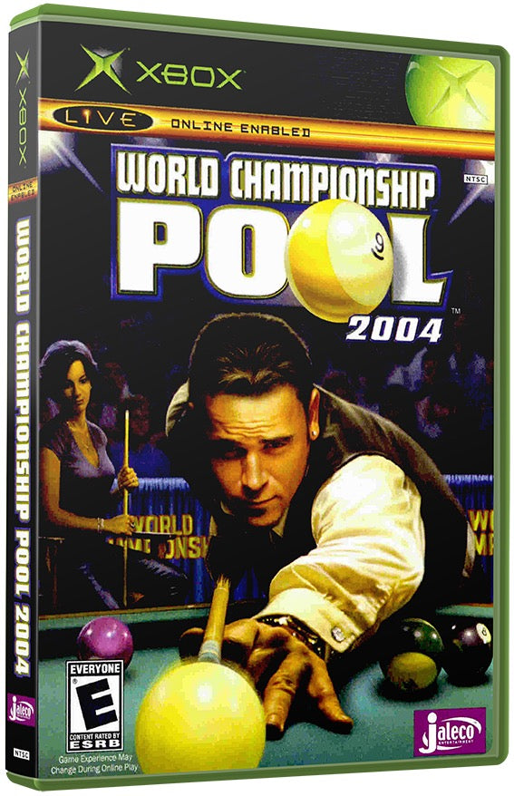 World Championship Pool 2004 Used Microsoft XBOX Original Video Game