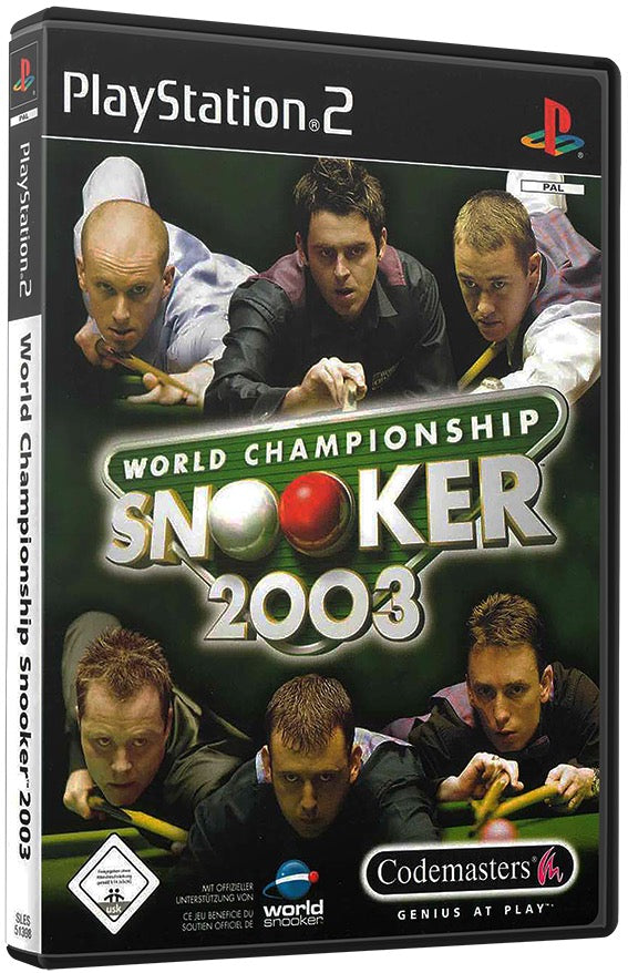 World Championship Snooker 2003 PS2 Sony Playstation 2 Used Video GamePS2