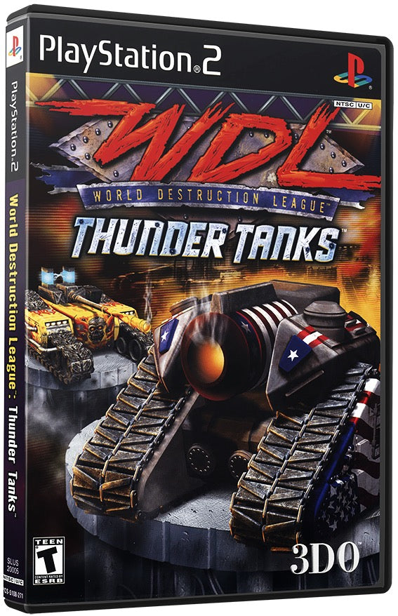 World Destruction League - Thunder Tanks PS2 Sony Playstation 2 Used Video GamePS2