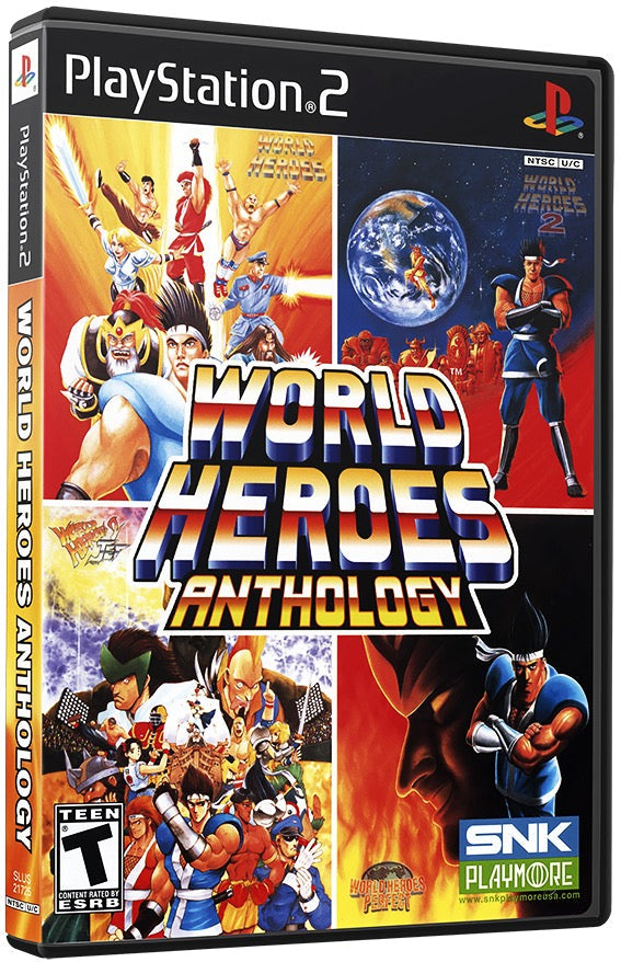 World Heroes Anthology PS2 Sony Playstation 2 Used Video GamePS2