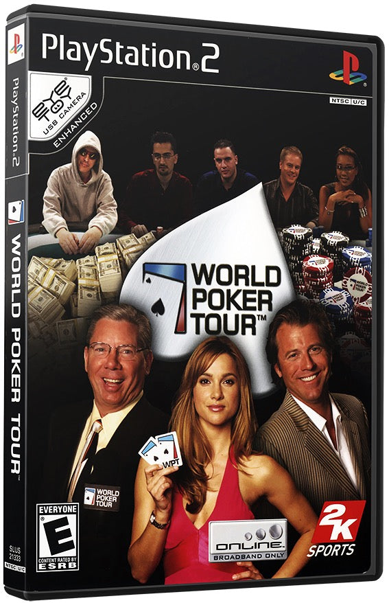 World Poker Tour PS2 Sony Playstation 2 Used Video GamePS2