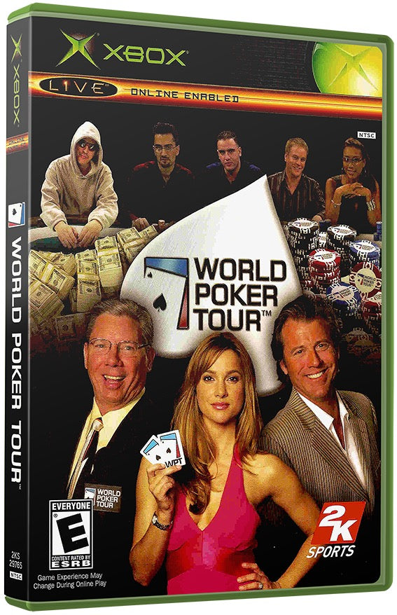 World Poker Tour Used Microsoft XBOX Original Video Game