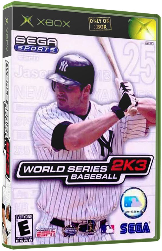 World Series Baseball 2K3 Used Microsoft XBOX Original Video Game