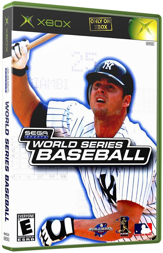 World Series Baseball Used Microsoft XBOX Original Video Game