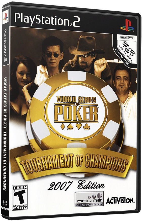 World Series of Poker - Tournament of Champions PS2 Sony Playstation 2 Used Video GamePS2
