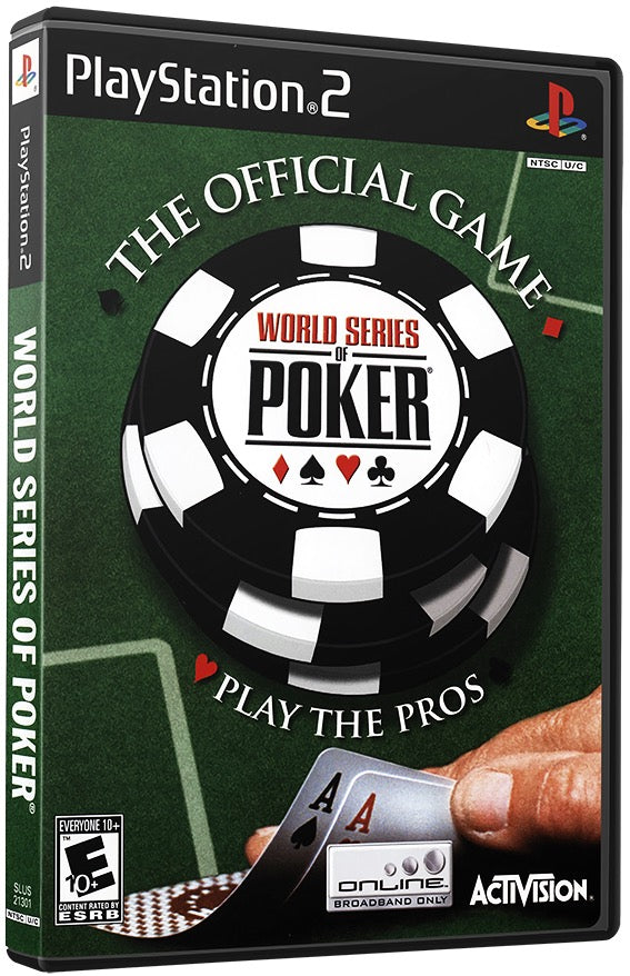World Series of Poker PS2 Sony Playstation 2 Used Video GamePS2