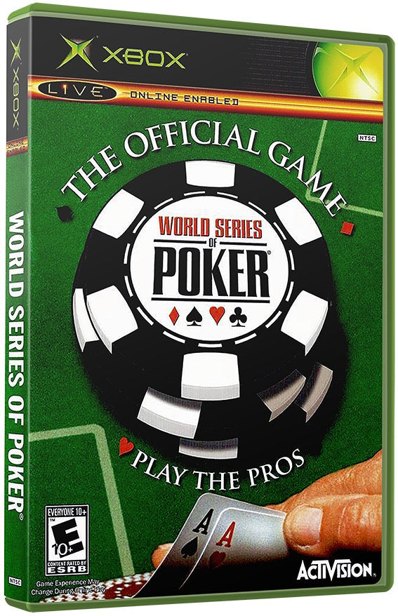 World Series of Poker Used Microsoft XBOX Original Video Game