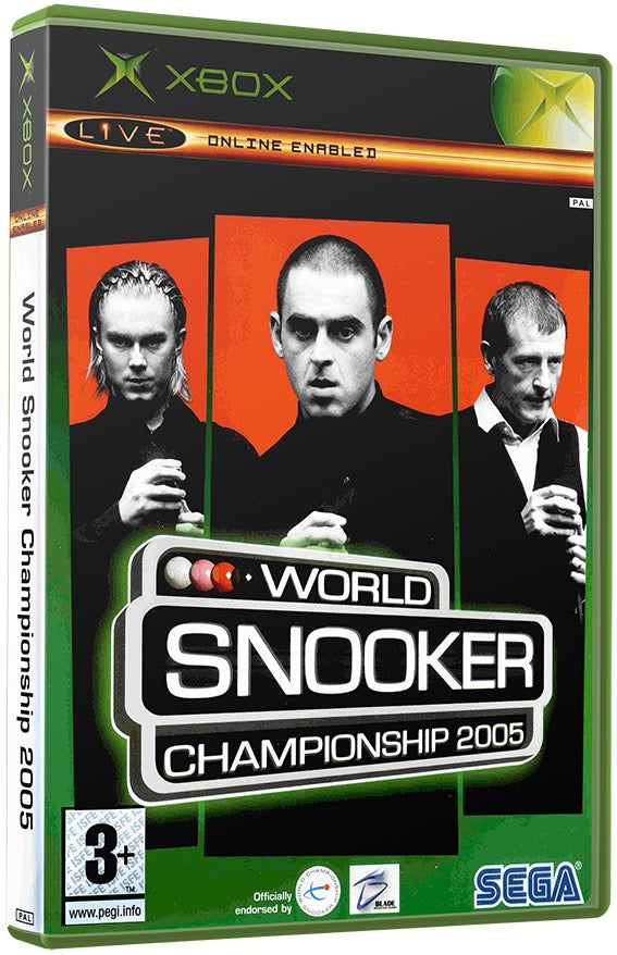 World Snooker Championship 2005 Used Microsoft XBOX Original Video Game