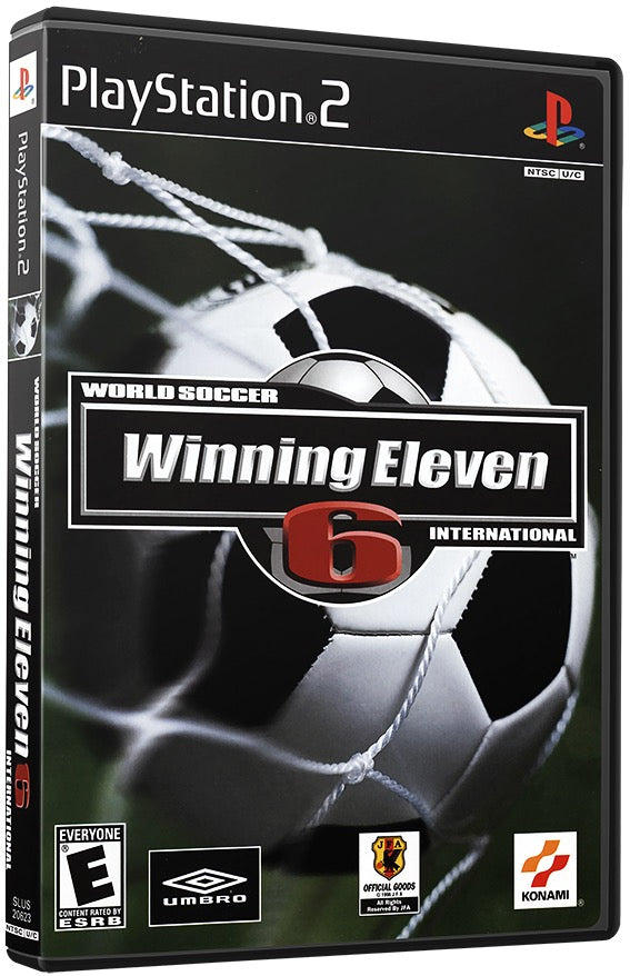 World Soccer Winning Eleven 6 International PS2 Sony Playstation 2 Used Video GamePS2