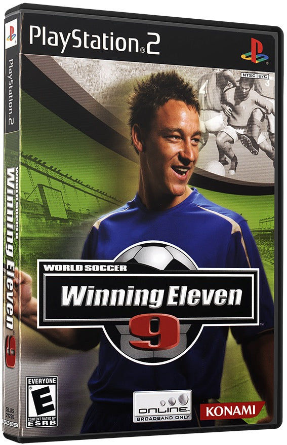 World Soccer Winning Eleven 9 PS2 Sony Playstation 2 Used Video GamePS2