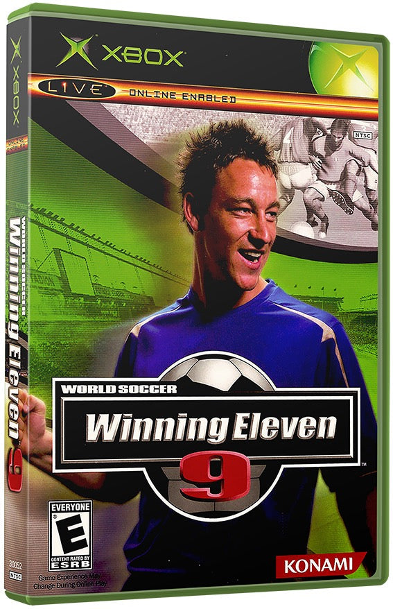 World Soccer Winning Eleven 9 Used Microsoft XBOX Original Video Game