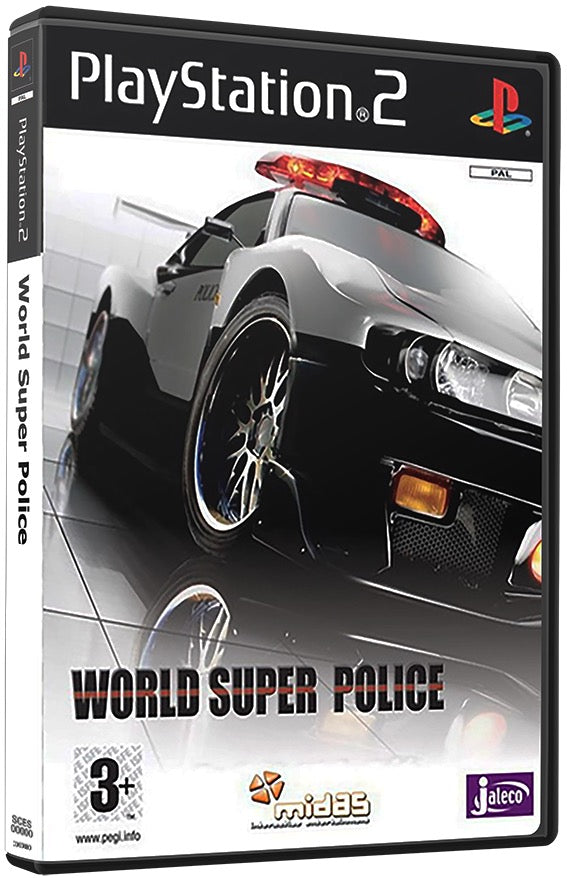 World Super Police PS2 Sony Playstation 2 Used Video GamePS2