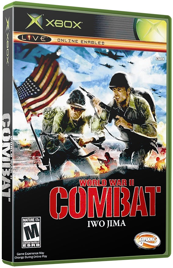 World War II Combat - Iwo Jima Used Microsoft XBOX Original Video Game