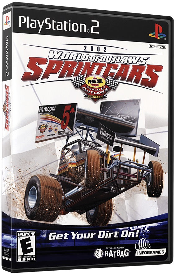 World of Outlaws - Sprint Cars 2002 PS2 Sony Playstation 2 Used Video GamePS2
