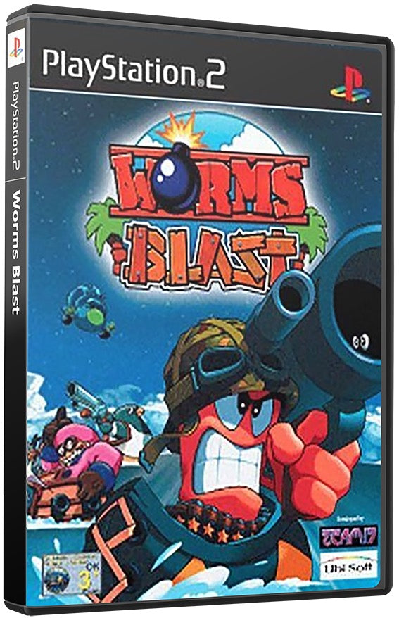 Worms Blast PS2 Sony Playstation 2 Used Video GamePS2