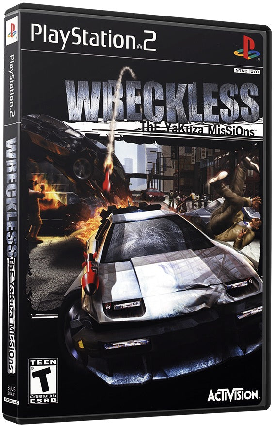 Wreckless - The Yakuza Missions PS2 Sony Playstation 2 Used Video GamePS2