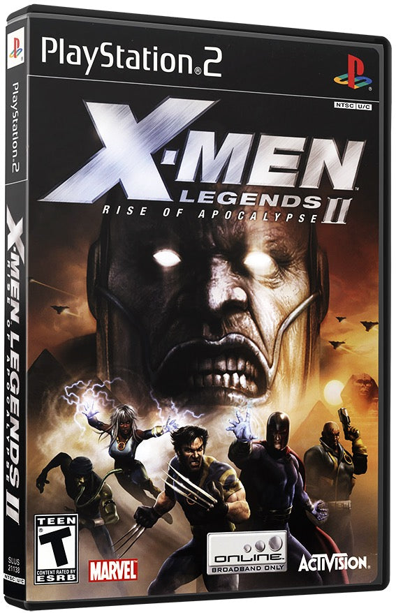 X-Men Legends II - Rise of Apocalypse PS2 Sony Playstation 2 Used Video GamePS2