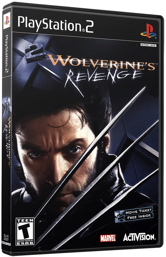 X2 - Wolverine's Revenge PS2 Sony Playstation 2 Used Video GamePS2