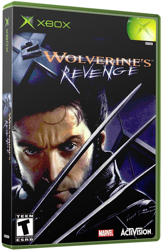 X2 - Wolverine's Revenge Used Microsoft XBOX Original Video Game