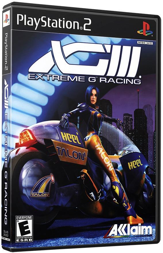 XGIII - Extreme G Racing PS2 Sony Playstation 2 Used Video GamePS2
