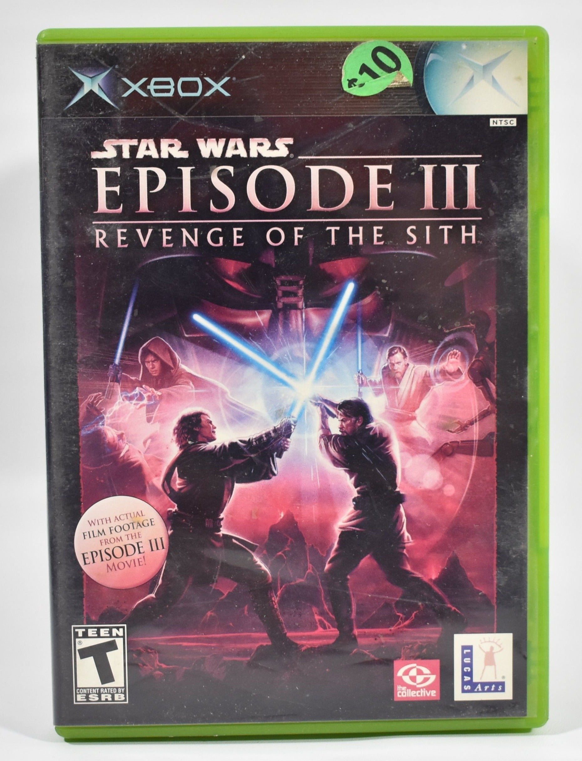 Xbox Star Wars Episode 3 Revenge of the Sith Game Used