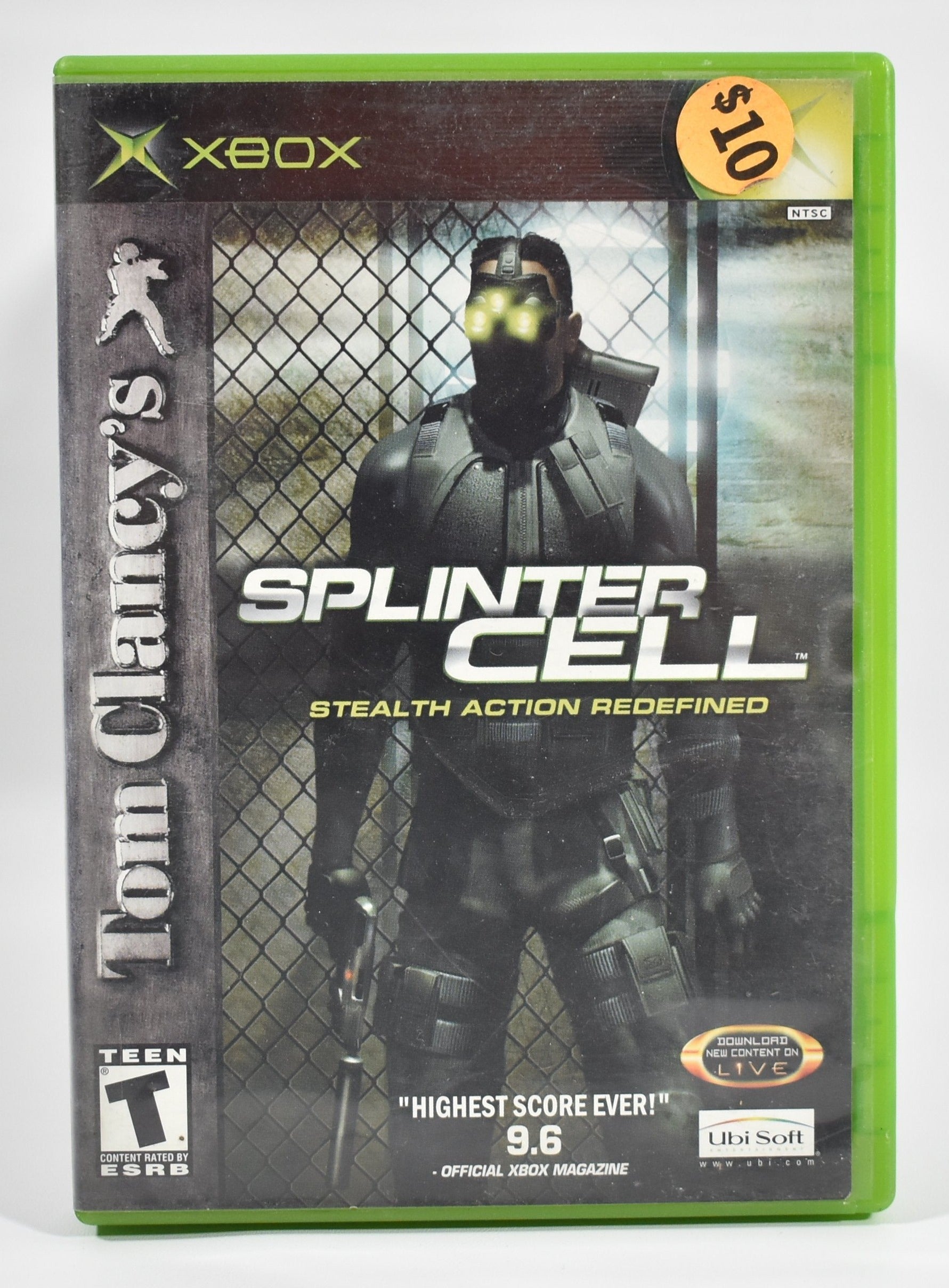 Xbox Tom Clancy Splinter Cell