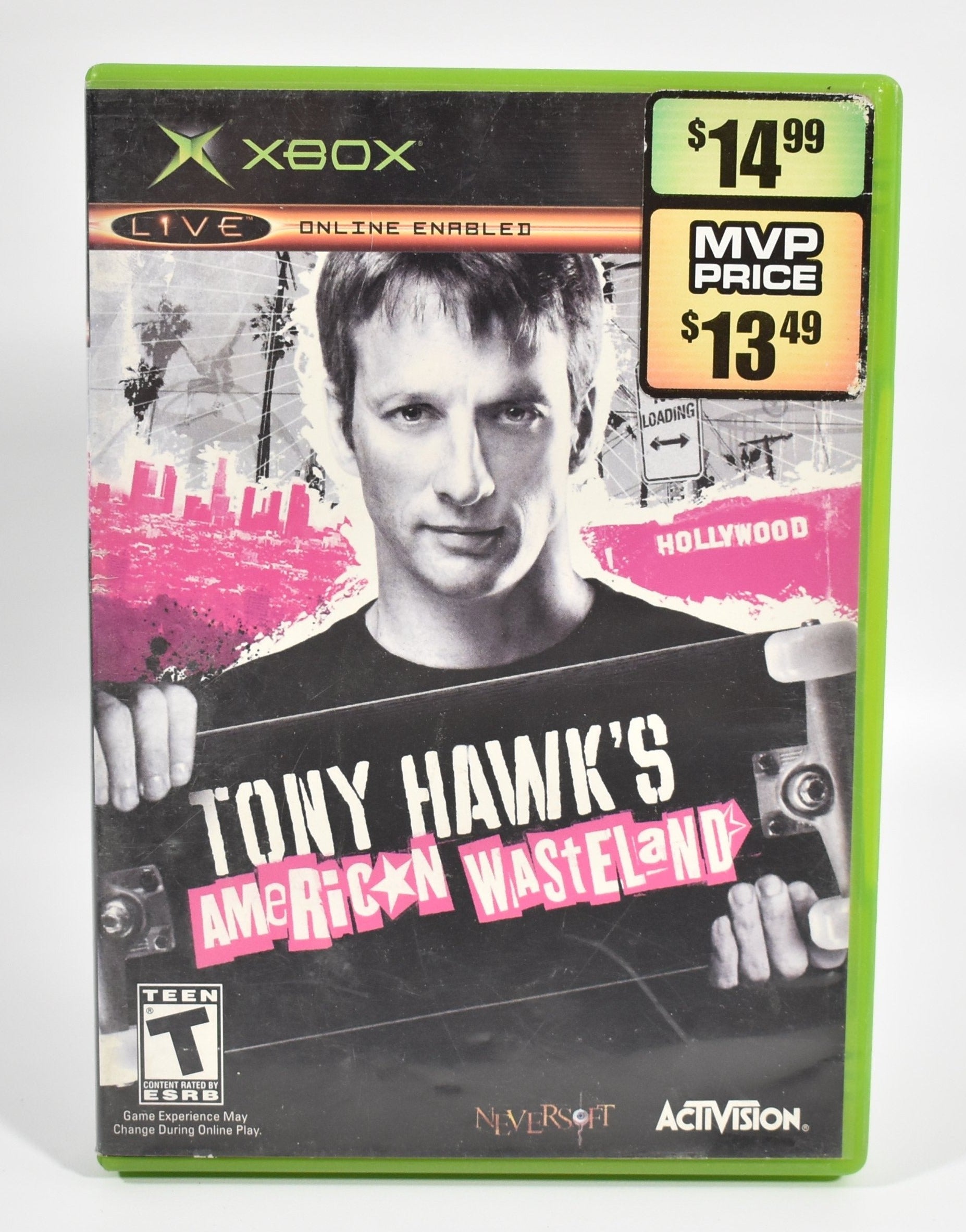 Xbox Tony Hawks American Waste Land Game Used
