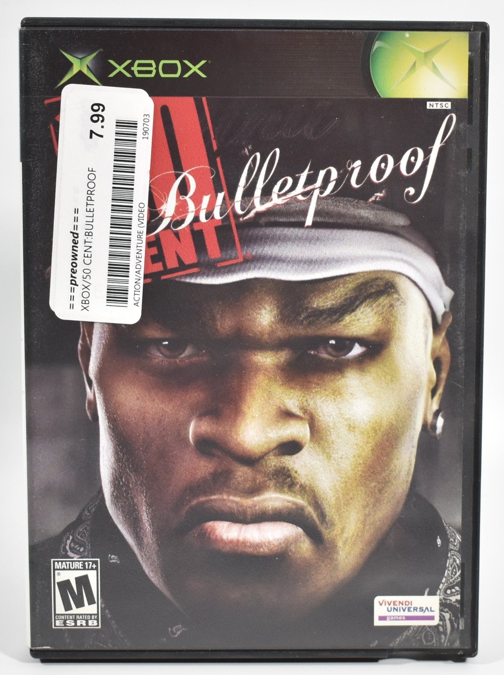 Xbox 50 Cent Bullet Proof USED Video Game