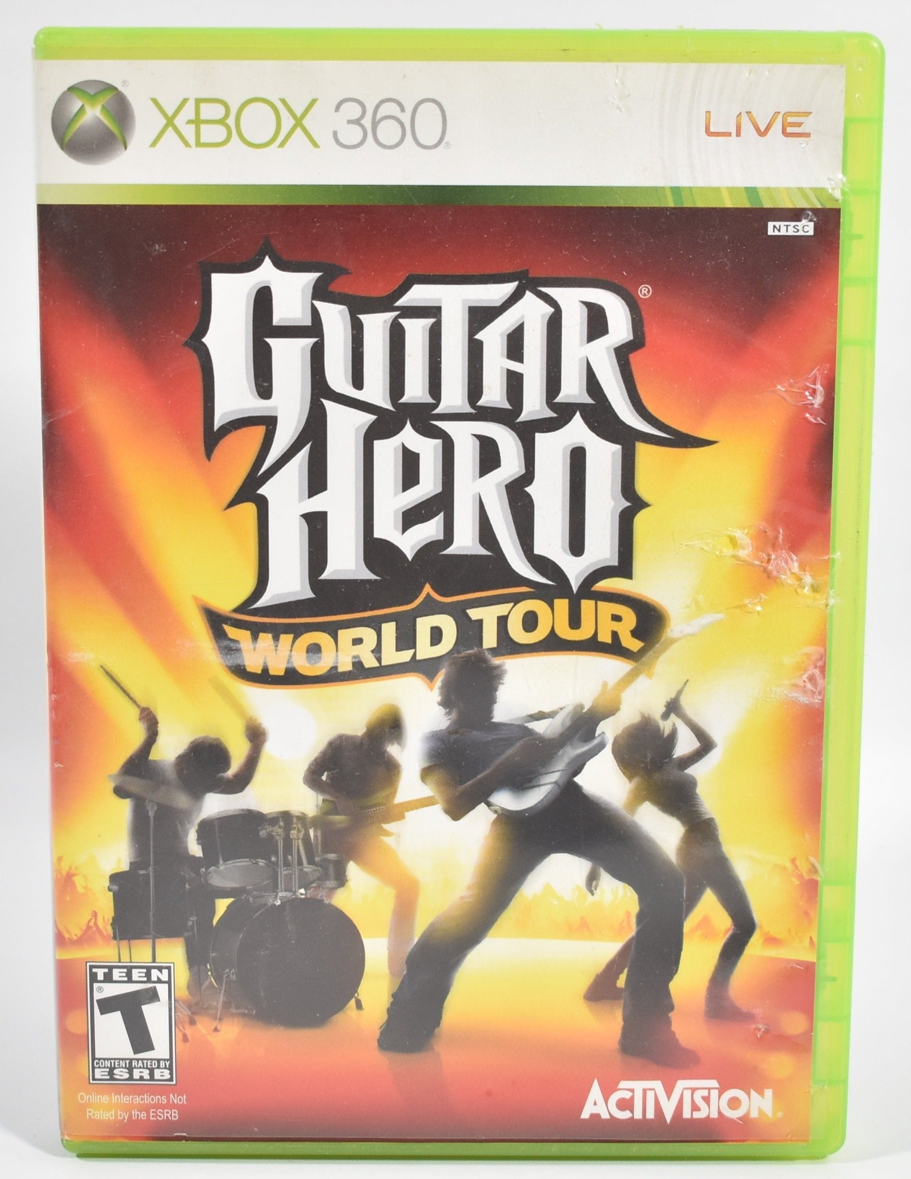 Xbox 360 Video Game Guitar Hero World Tour