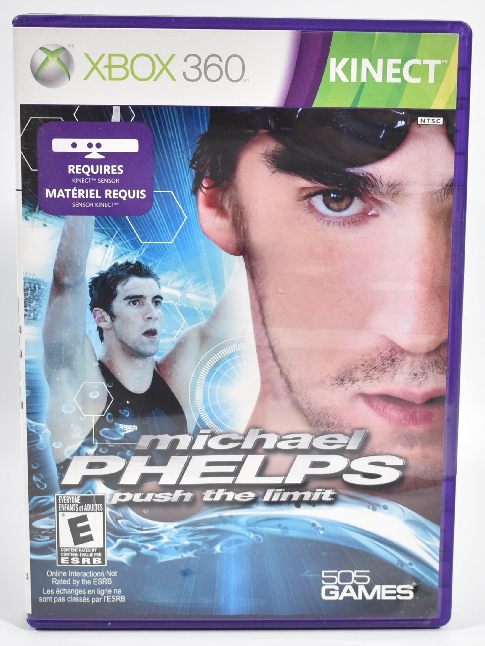 Xbox 360 Video Game Michael Phelps Push the limit USED