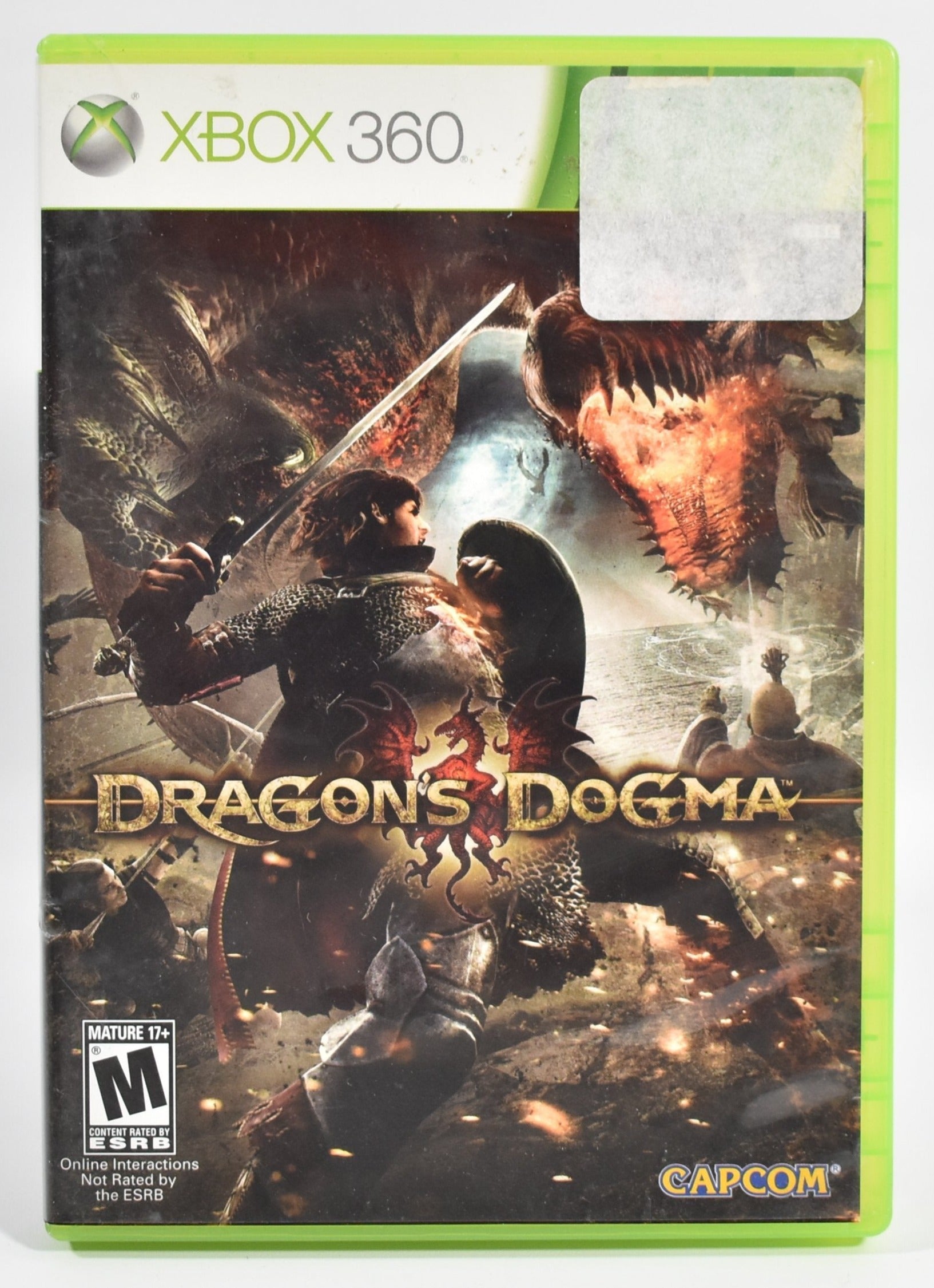 Xbox 360 Video Game Dragons Dogma Used Game USED