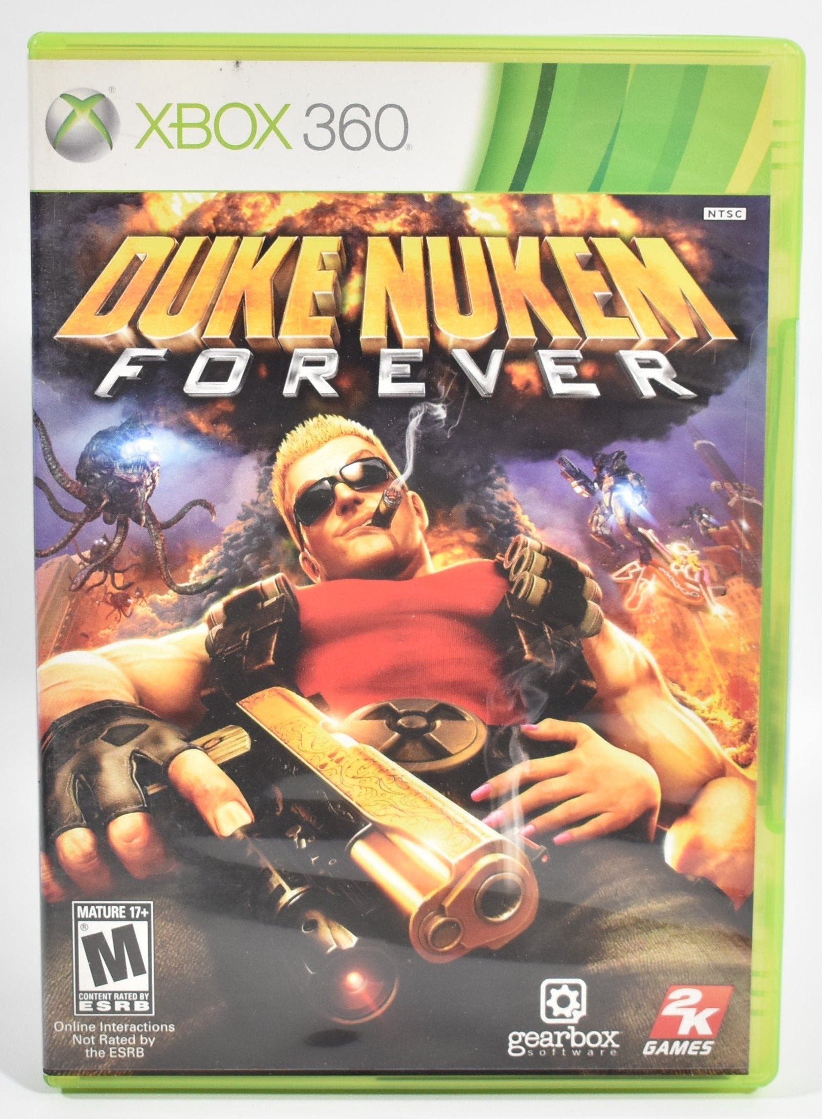 Xbox 360 Video Game Duke Nukem Forever 2k Games USED