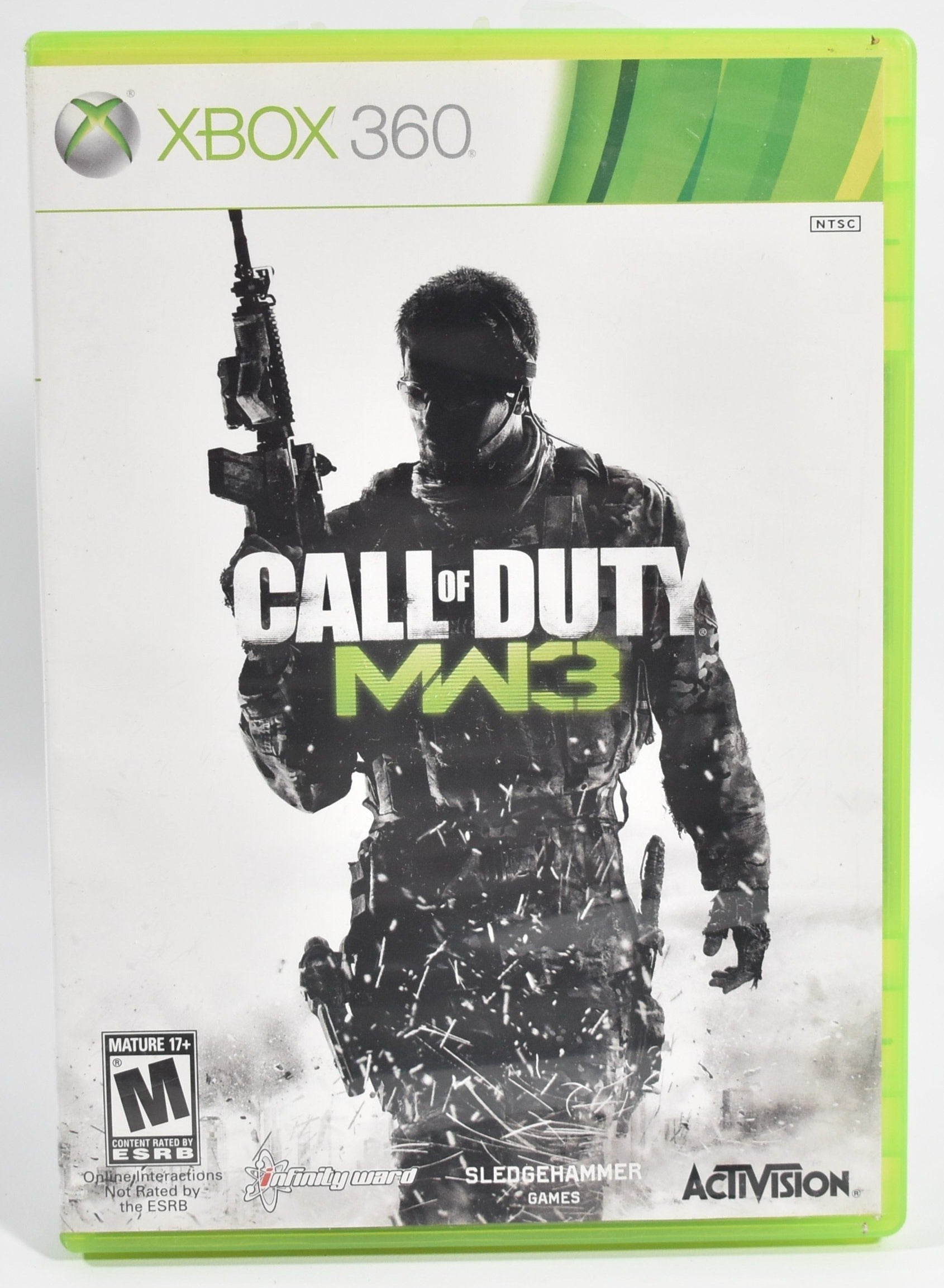 Xbox 360 Video Game Call of duty modern Warfare 3 Used