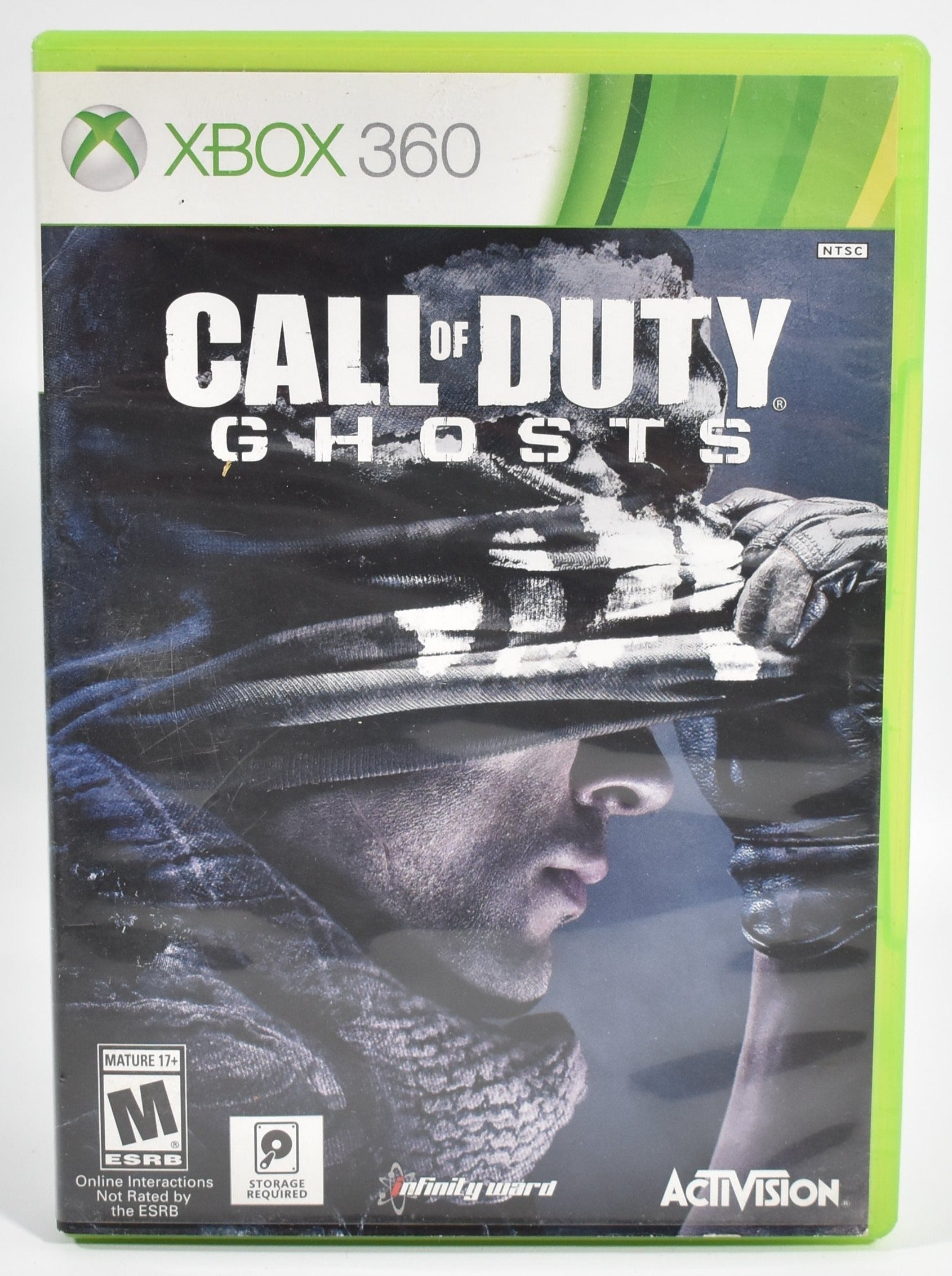 Xbox 360 Video Game Call of duty Ghost USED